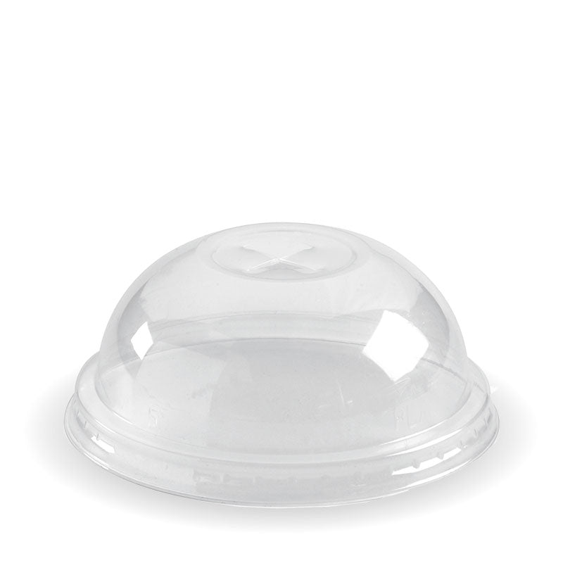 BioPak 60-280ml Clear BioCup Dome X-Slot Lid